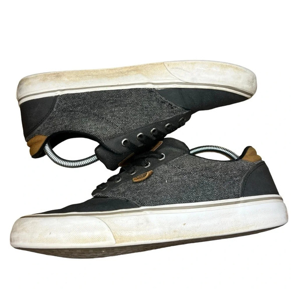 Vans® Atwood DX Black Daschund Low Top Lace-up‎ Sneakers - Men's Size 9.0 - Picture 3 of 11